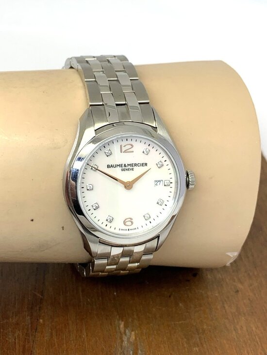 Baume & Mercier Women\'s Watch 10176 Diamond Swiss Quartz Mother of Pearl Dial main image 7